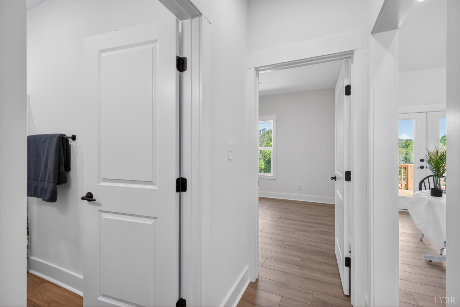20 Fox Hall Drive Amherst, VA 24521 - Photo 29 of 46 a view of a hallway with wooden floor and closet area
