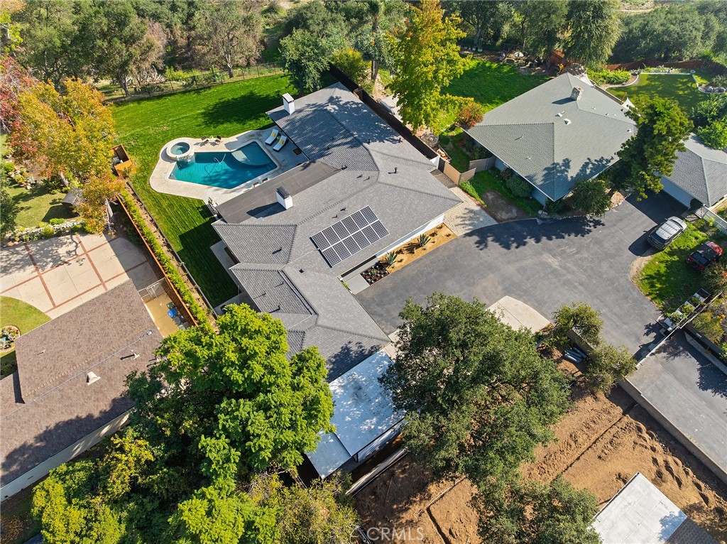 1848 North Altadena Drive Pasadena, CA 91107 - Photo 35 of 45 an aerial view of a house with a garden