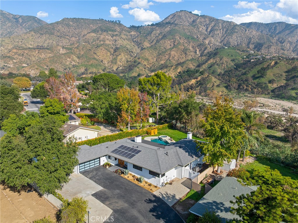 1848 North Altadena Drive Pasadena, CA 91107 - Photo 36 of 45 an aerial view of a house with a mountain