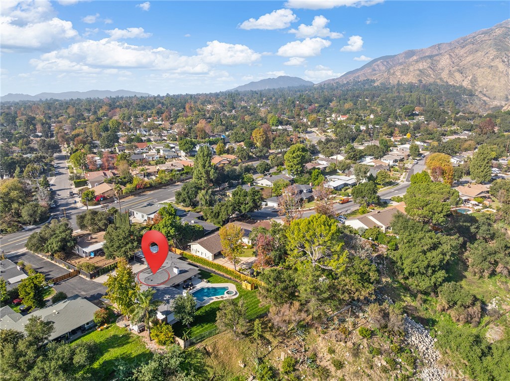1848 North Altadena Drive Pasadena, CA 91107 - Photo 39 of 45 an aerial view of residential houses with city and green space