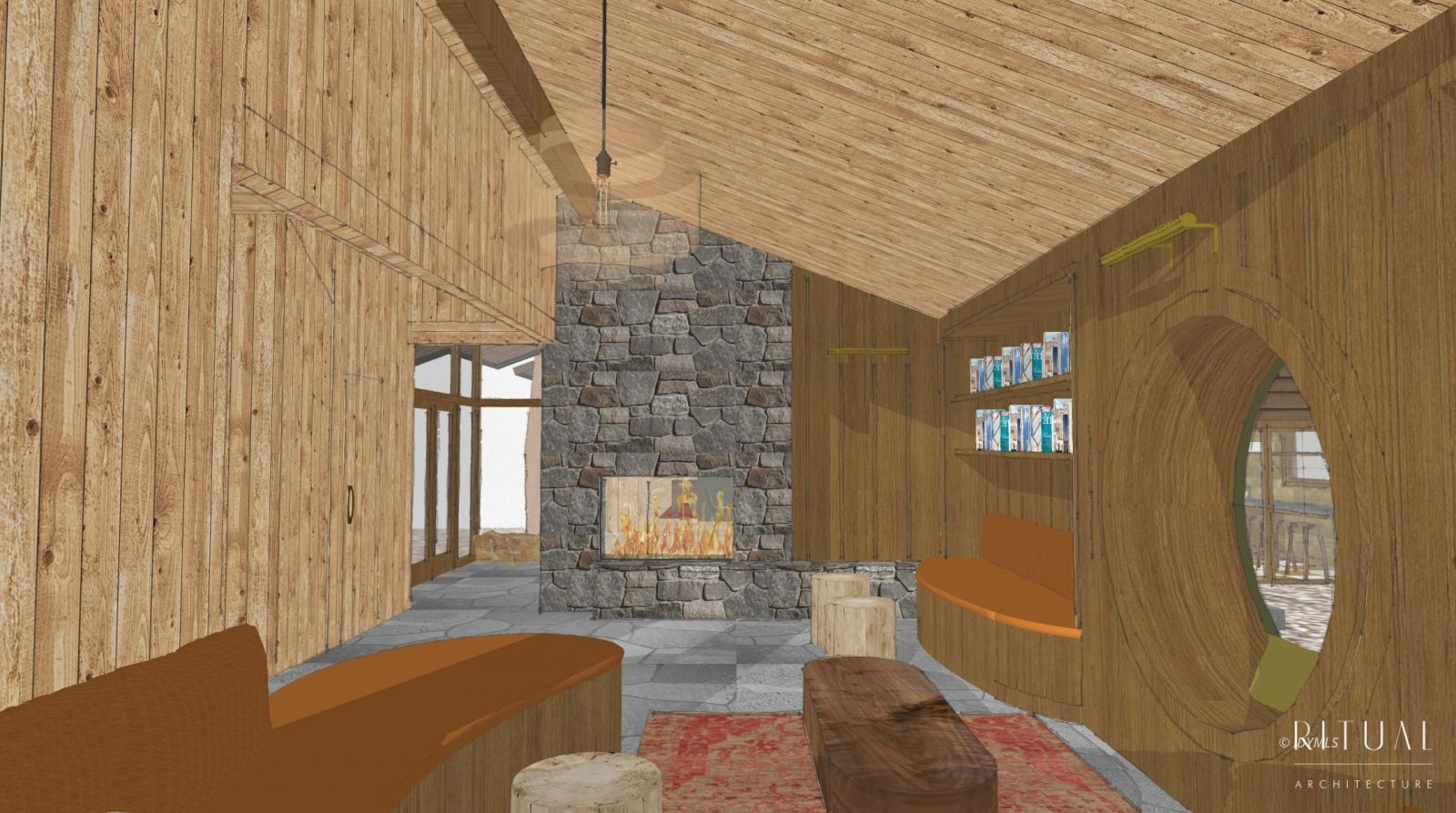 25970 Cedar Street Idyllwild, CA 92549 - Photo 13 of 28 a living room with furniture and a window