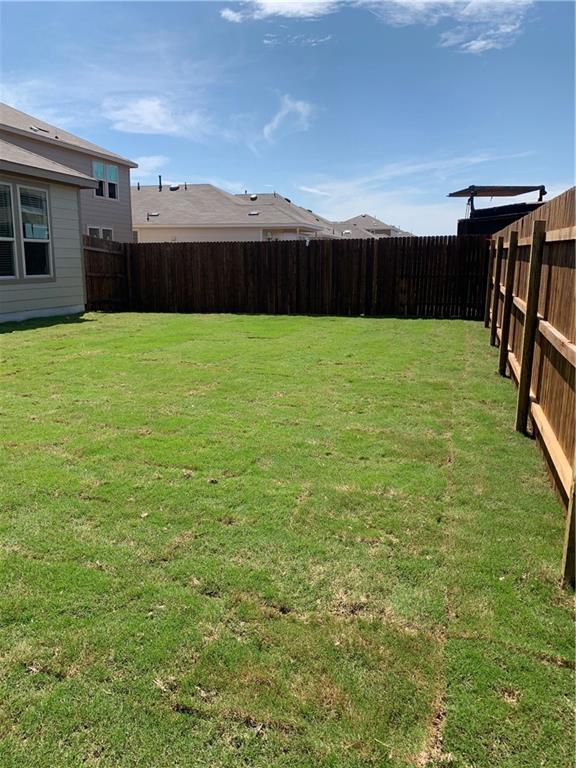 1229 Cliffbrake Way Georgetown, TX 78626 - Photo 20 of 24 a view of a backyard