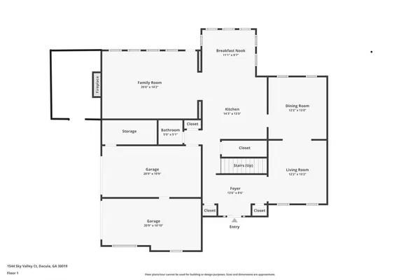 $400,000 | 1544 Sky Valley Court, Dacula, GA 30019