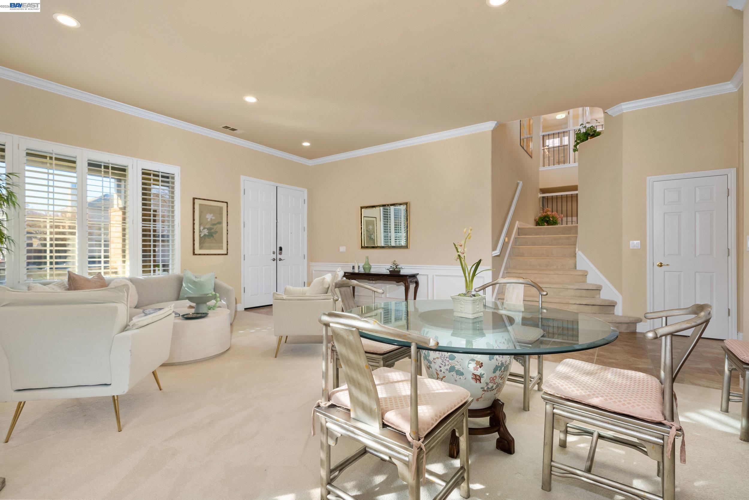 4717 Chestnut Court Dublin, CA 94568 - Photo 10 of 60 a view of a dining room with furniture and wooden floor