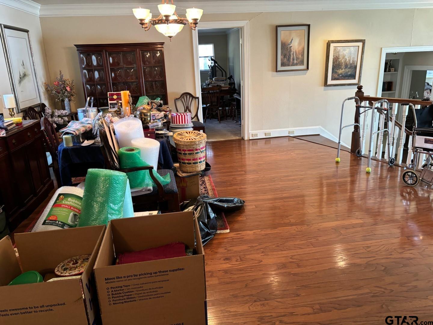 17656 Old River Road Flint, TX 75762 - Photo 10 of 20 a living room with furniture and wooden floor