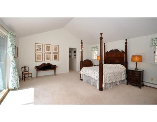4 Ranger Court Jamestown, RI 02835 - Photo 10 of 12 Master Bedroom. LOVELY POND VIEWS FROM THIS SECOND FLOOR MASTER BDRM WITH FULL BATHROOM AND BALCONY.