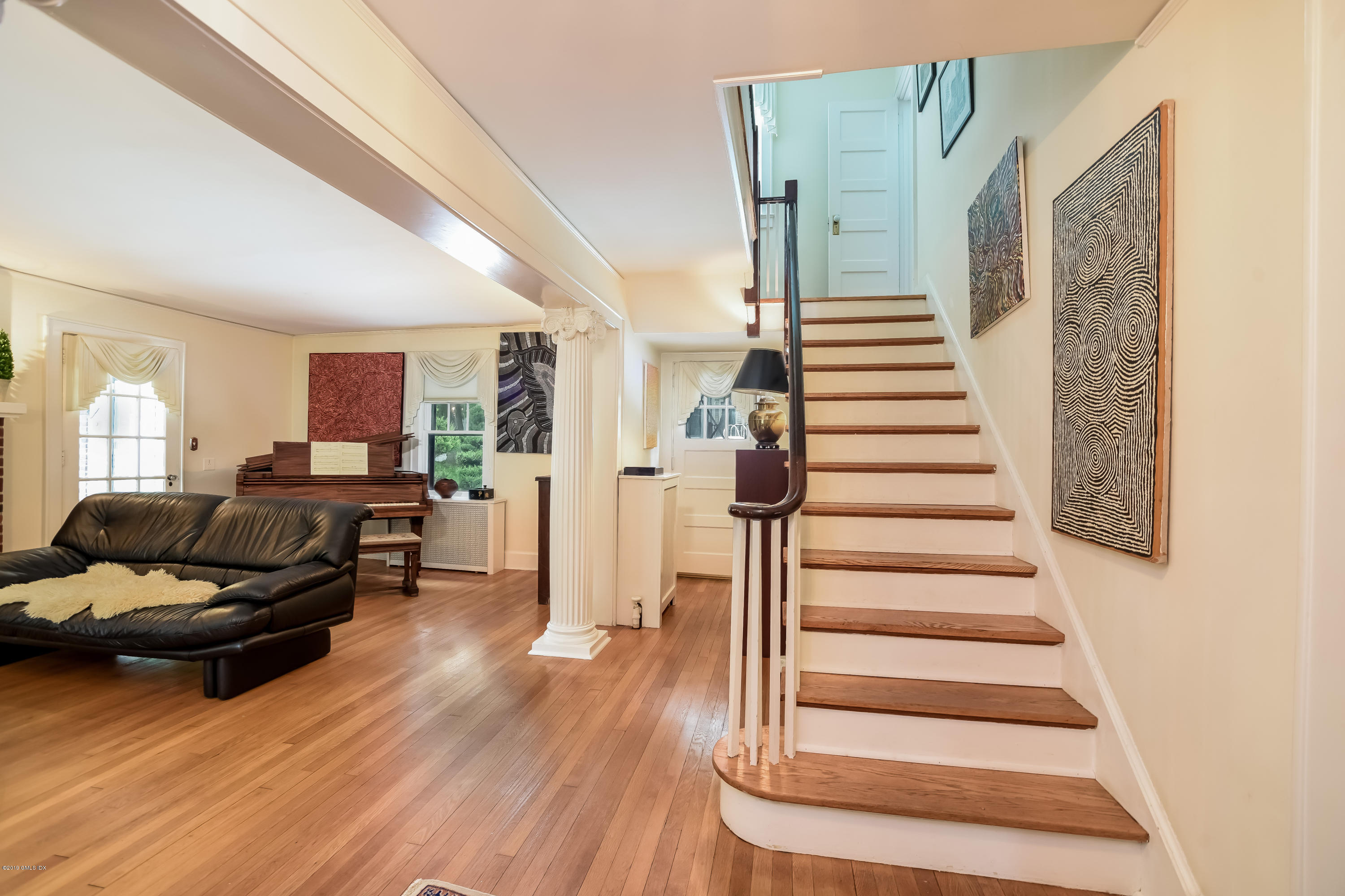 12 Old Post Road Cos Cob, CT 06830 - Photo 6 of 34 a living room with furniture and wooden floor