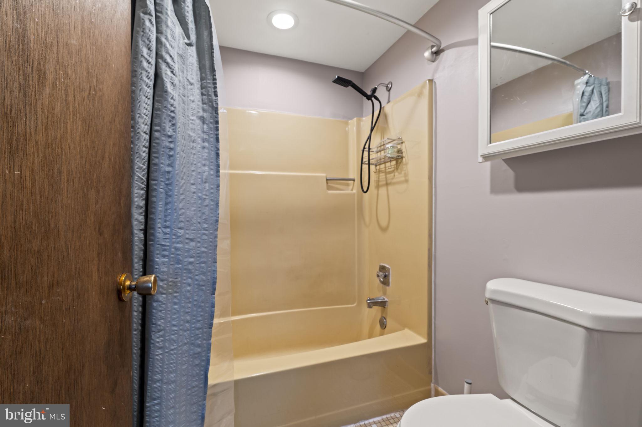 4 Margy Lane Marlton, NJ 08053 - Photo 38 of 46 a bathroom with a shower a bathtub and a toilet