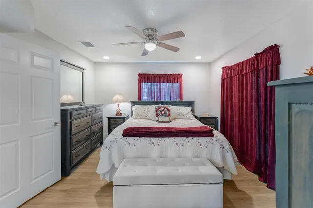 a view of a livingroom with furniture and window