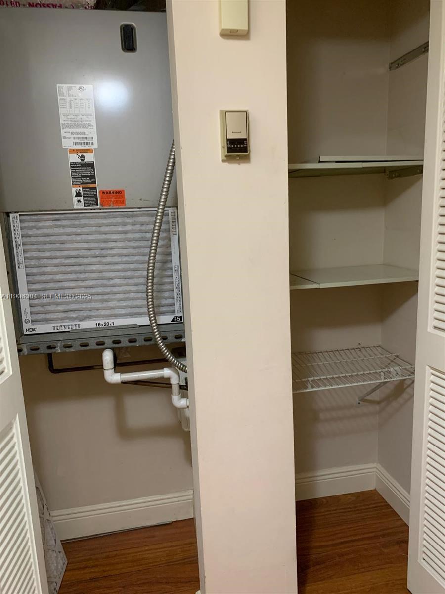 2690 Southwest 22nd Avenue, Unit 505 Miami, FL 33133 - Photo 15 of 21 a view of storage and utility room