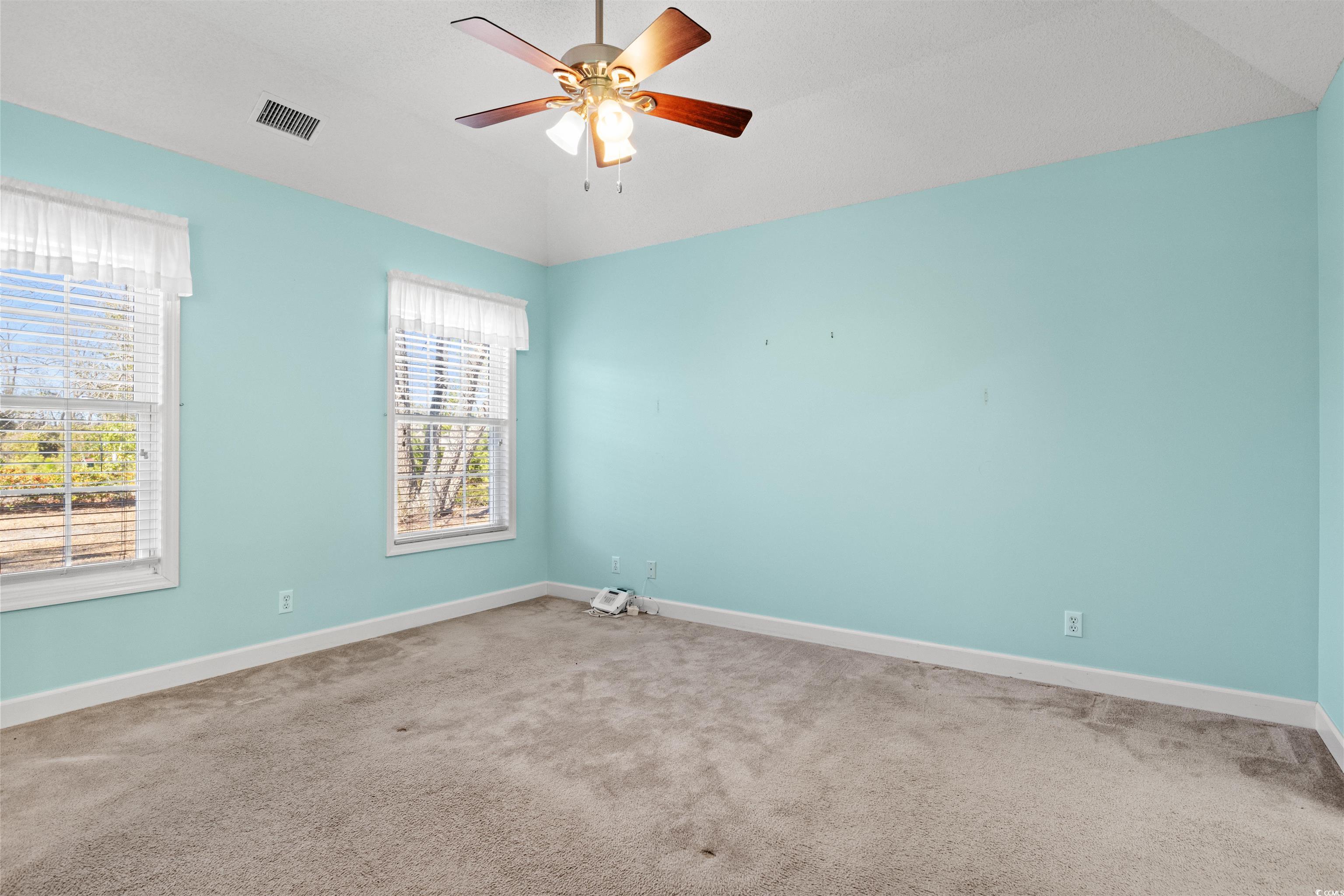 125 Dayglow Drive Loris, SC 29569 - Photo 13 of 24 Empty room with visible vents, baseboards, lofted
