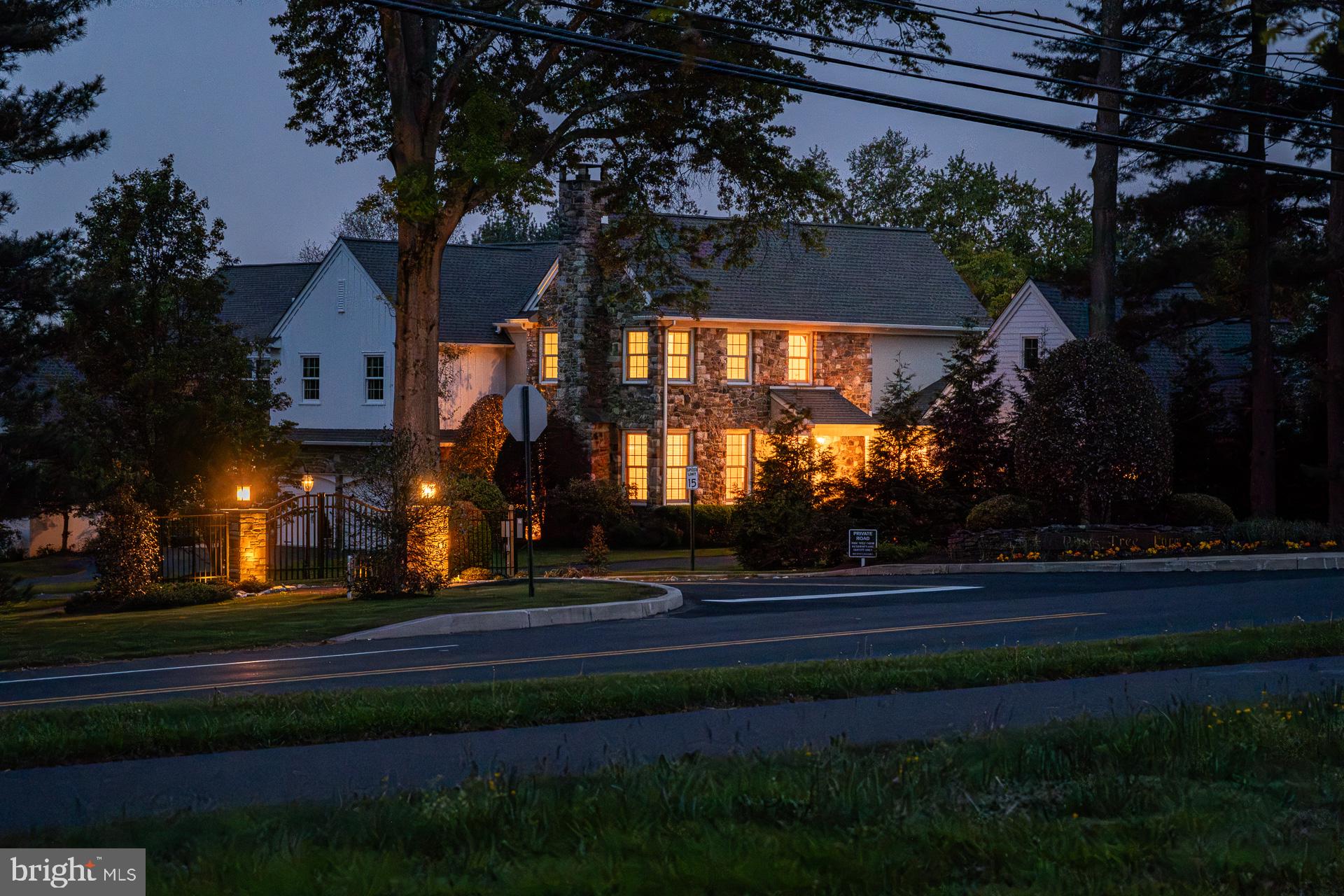 2 Garden Path, Unit 14 Doylestown, PA 18901 - Photo 35 of 36 Elegant home aglow at twilight.