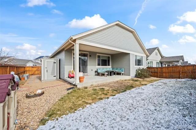 a view of a house with patio