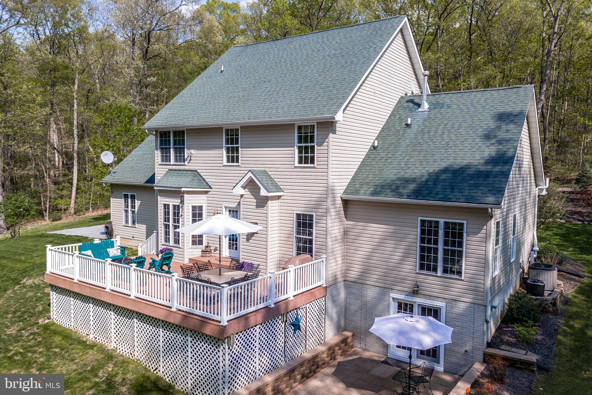 2567 Ebbvale Road Manchester, MD 21102 - Photo 40 of 50 Rear Exterior w/ Patio & Deck