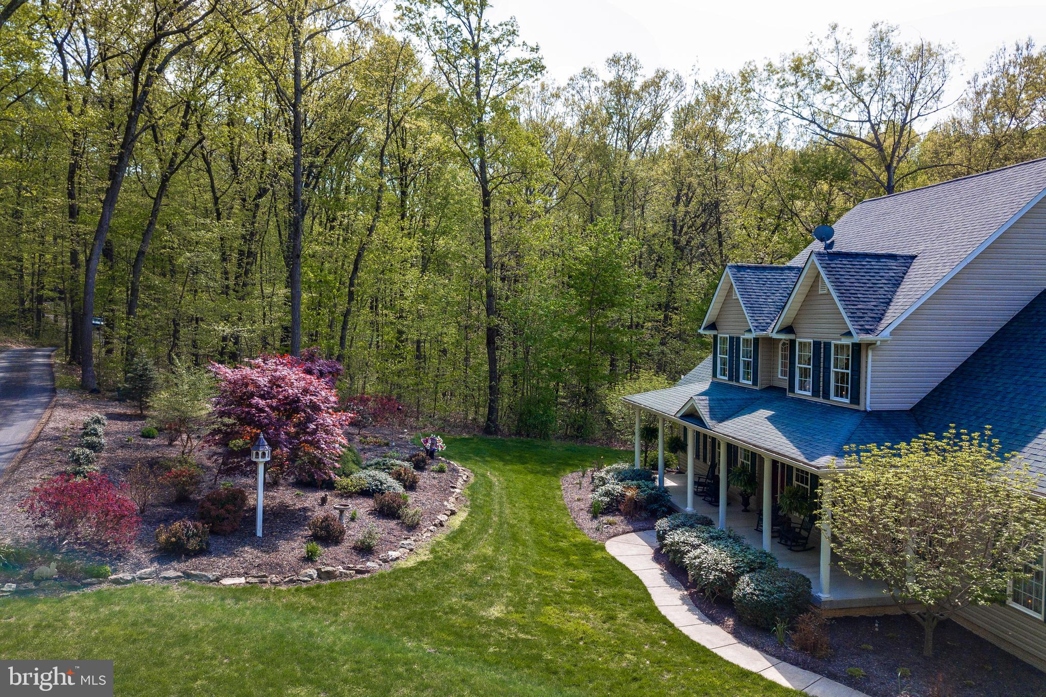 2567 Ebbvale Road Manchester, MD 21102 - Photo 48 of 50 Front Exterior with Extensive Landscaping