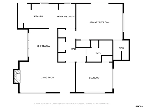 a picture of a floor plan