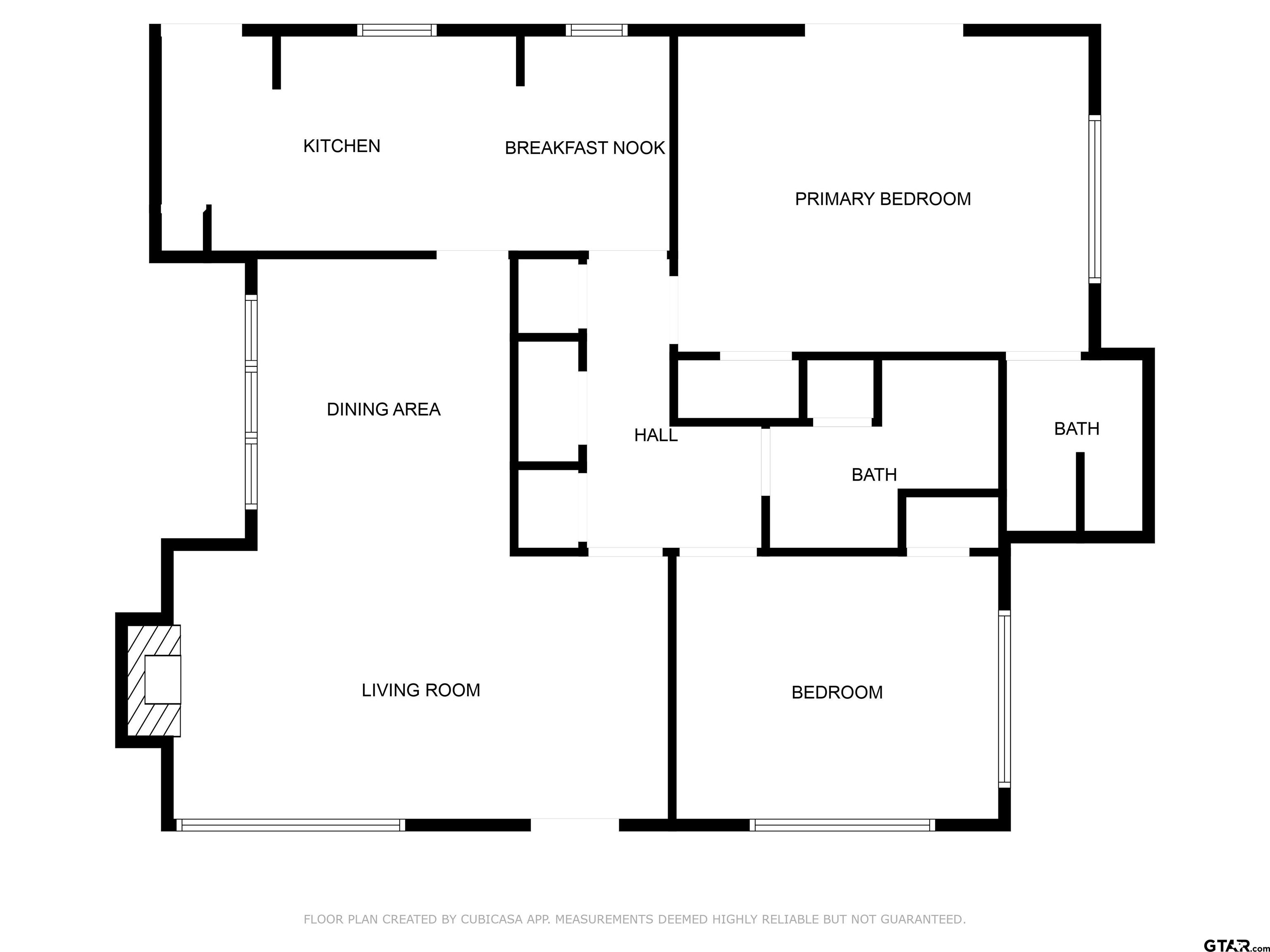 514 West Main Street Henderson, TX 75652 - Photo 35 of 35 a picture of a floor plan