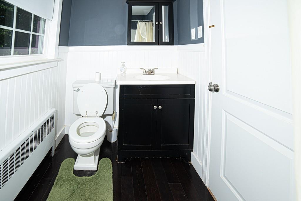 46 Dover Road Millis, MA 02054 - Photo 26 of 28 a bathroom with a sink and a toilet