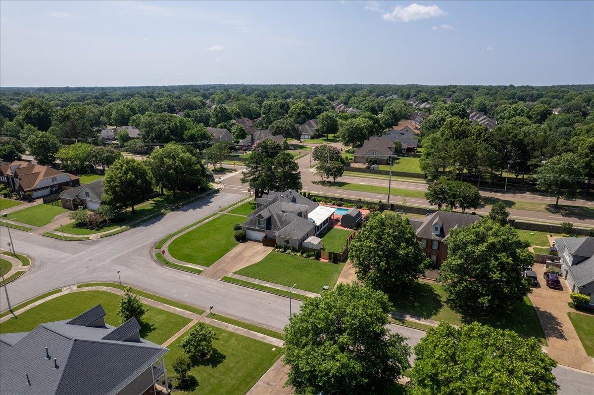 1675 John Ridge Drive Collierville, TN 38017 - Photo 6 of 39 Aerial perspective of suburban area
