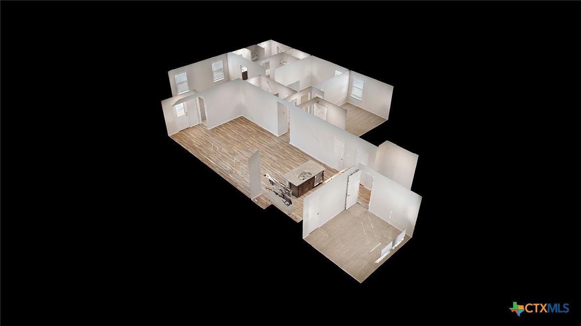 1302 Merritt Road Temple, TX 76504 - Photo 28 of 31 a wooden floor with a book shelf