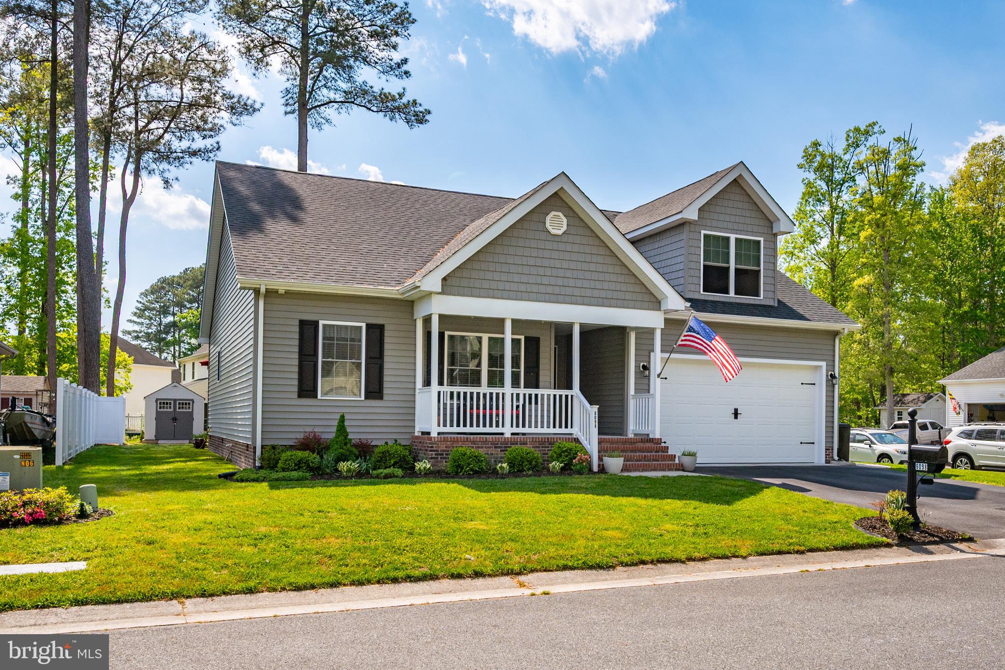 6098 Tarry Town Road Salisbury, MD 21801 - Photo 47 of 60 a front view of house with a garden