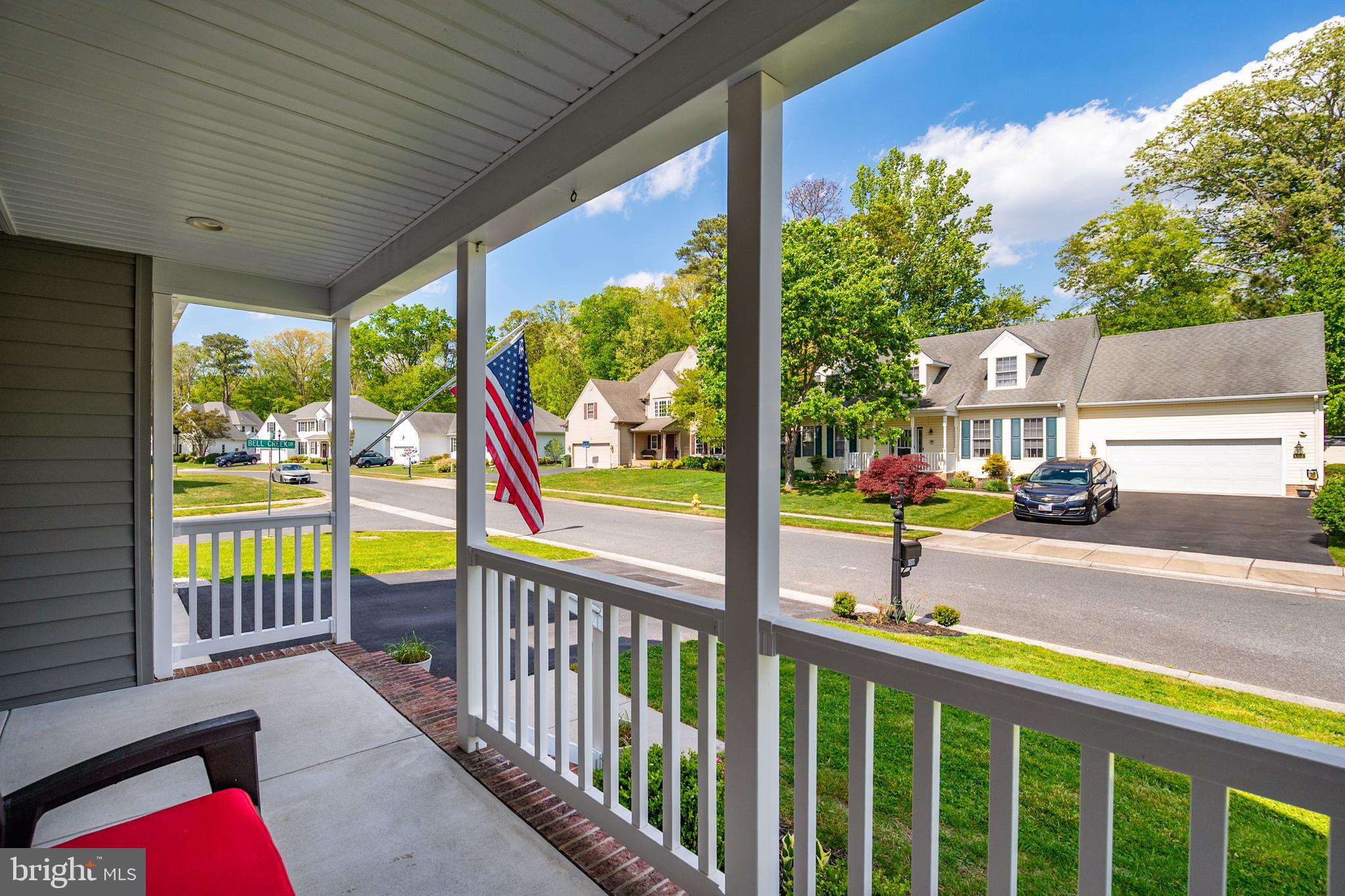 6098 Tarry Town Road Salisbury, MD 21801 - Photo 49 of 60 a view of a house with a porch and garden