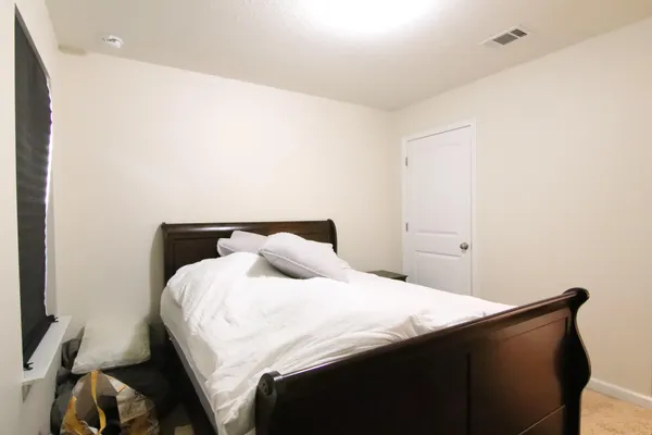 a room with a window