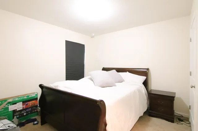 a room with furniture and a fireplace