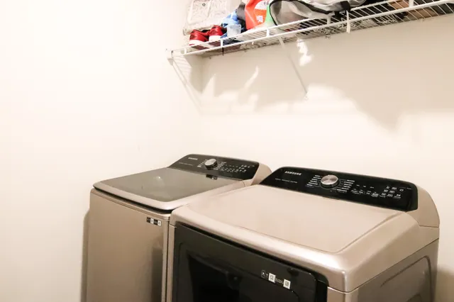 a view of storage space