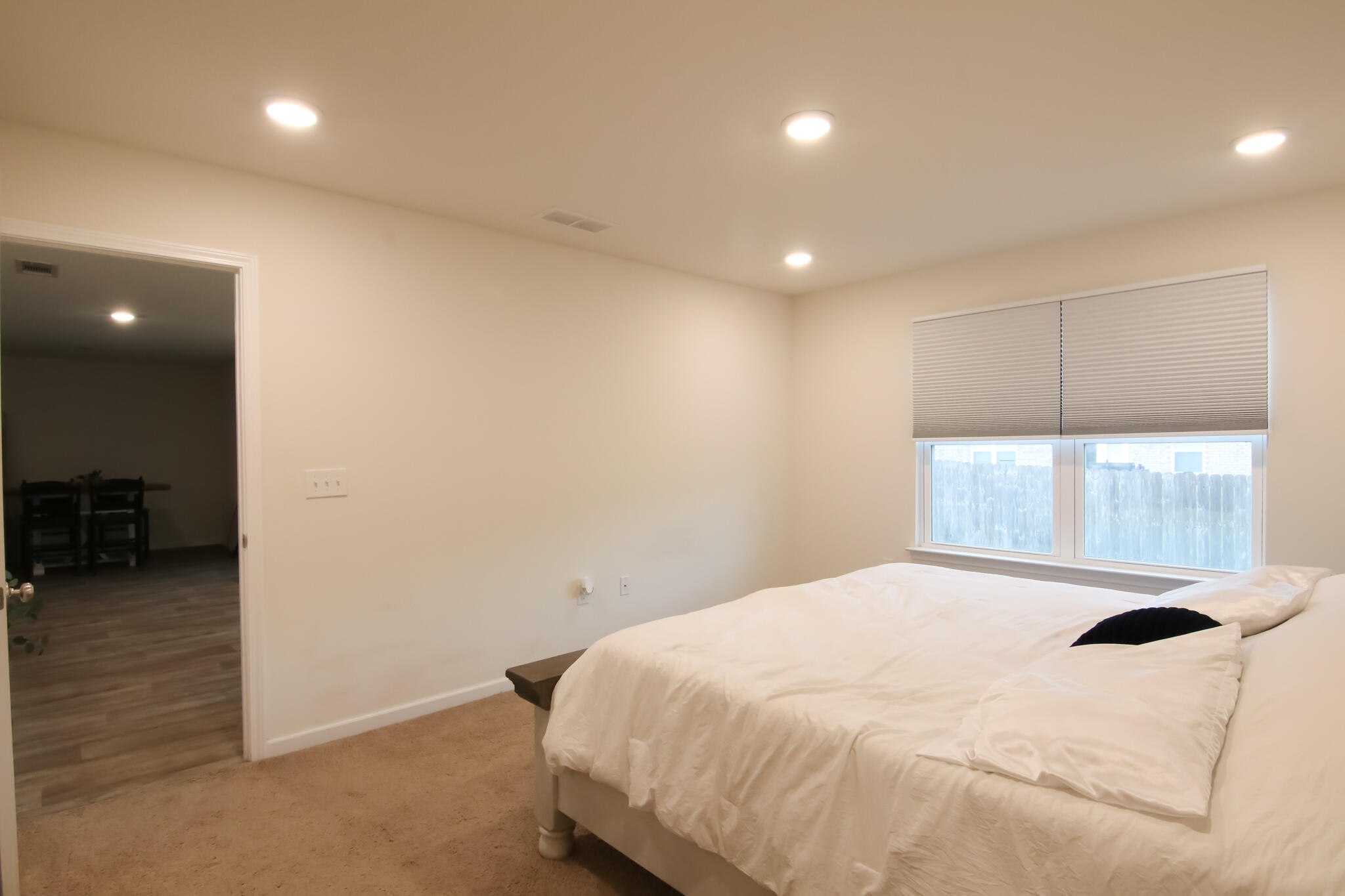 808 Moorhen Way Crestview, FL 32539 - Photo 40 of 47 a bedroom with a bed and a large window