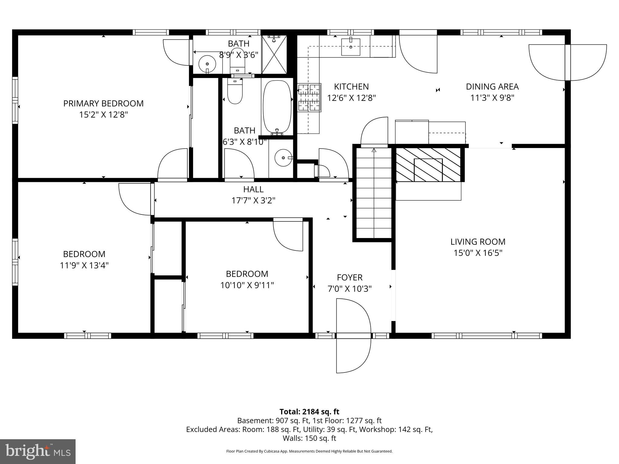 2513 Melba Road Ellicott City, MD 21042 - Photo 36 of 38 Main Level
Floor Plan
