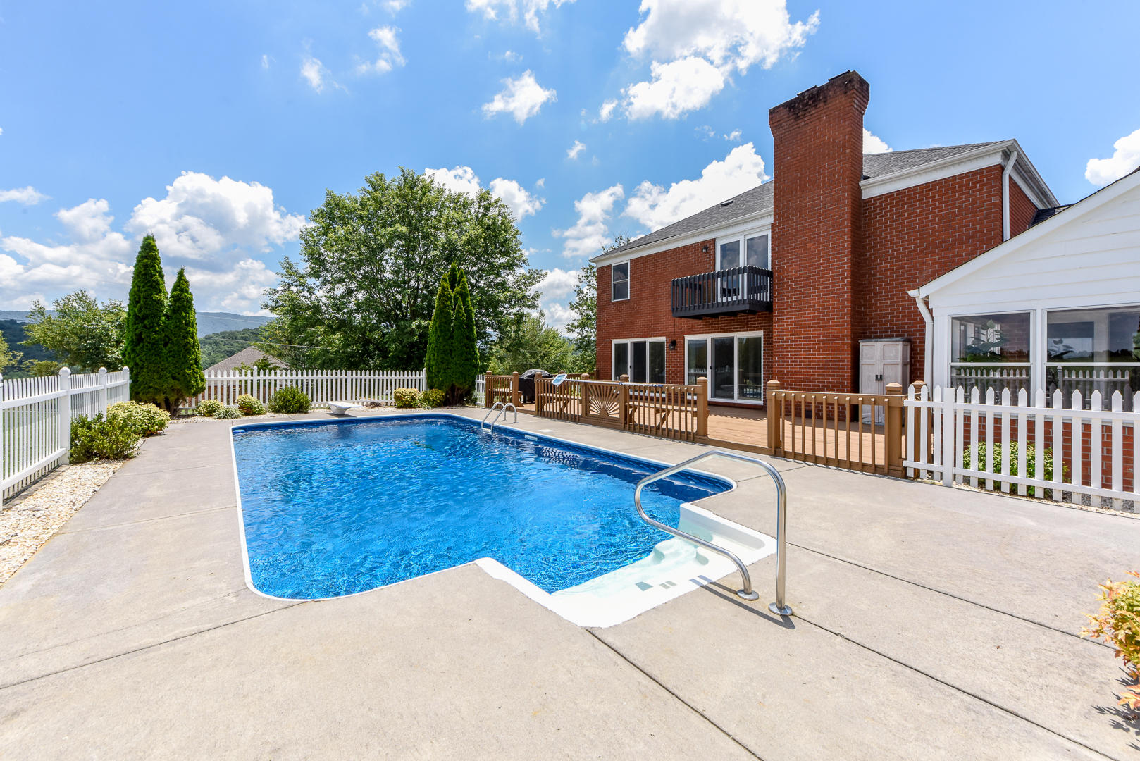 3230 Sam James Road Maryville, TN 37803 - Photo 29 of 37 BACK VIEW WITH POOL