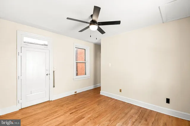 a view of a room with a porch
