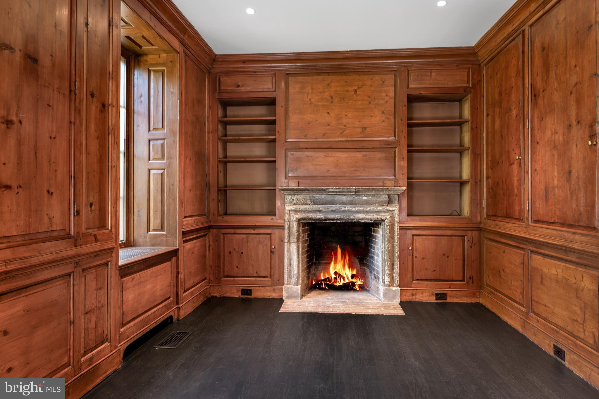 87 Library Place Princeton, NJ 08540 - Photo 13 of 60 a living room with furniture and a fireplace