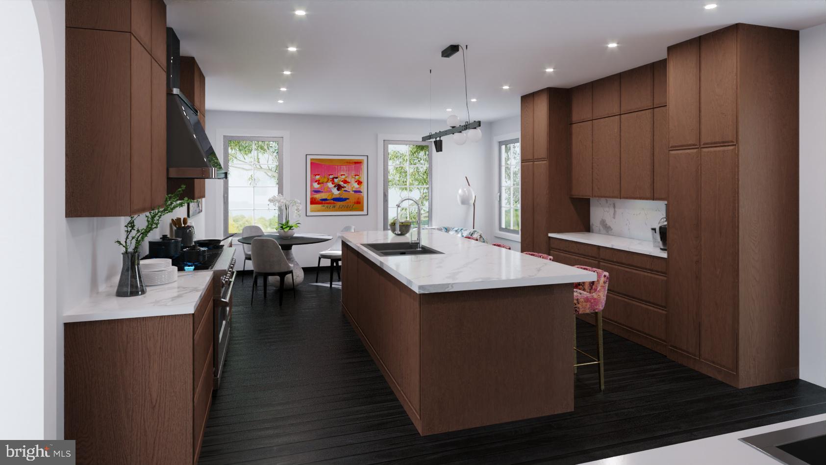 87 Library Place Princeton, NJ 08540 - Photo 18 of 60 Rendering of the kitchen