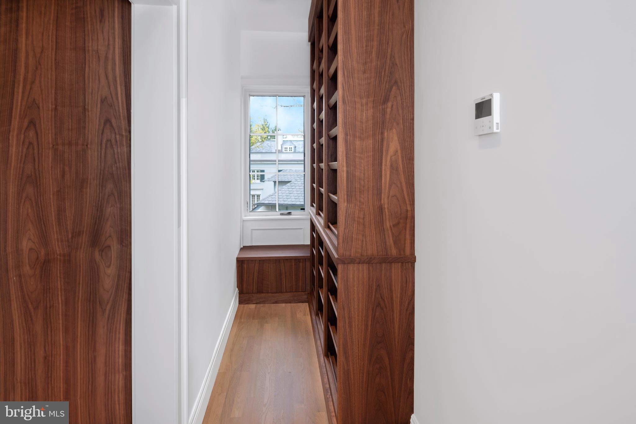 87 Library Place Princeton, NJ 08540 - Photo 41 of 60 a view of a hallway with a door