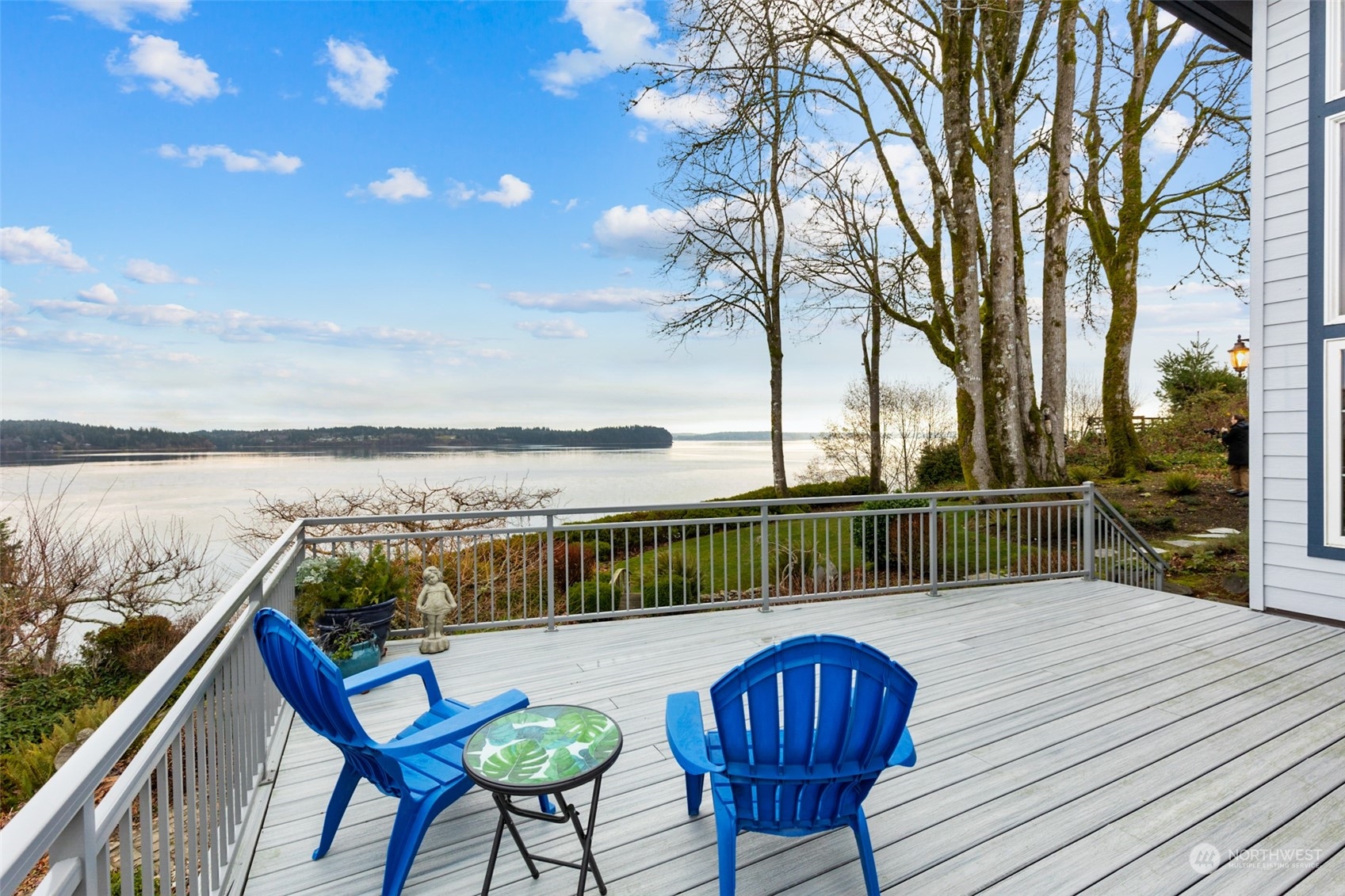9942 Johnson Point Road Northeast Olympia, WA 98516 - Photo 2 of 34 a view of roof deck with patio