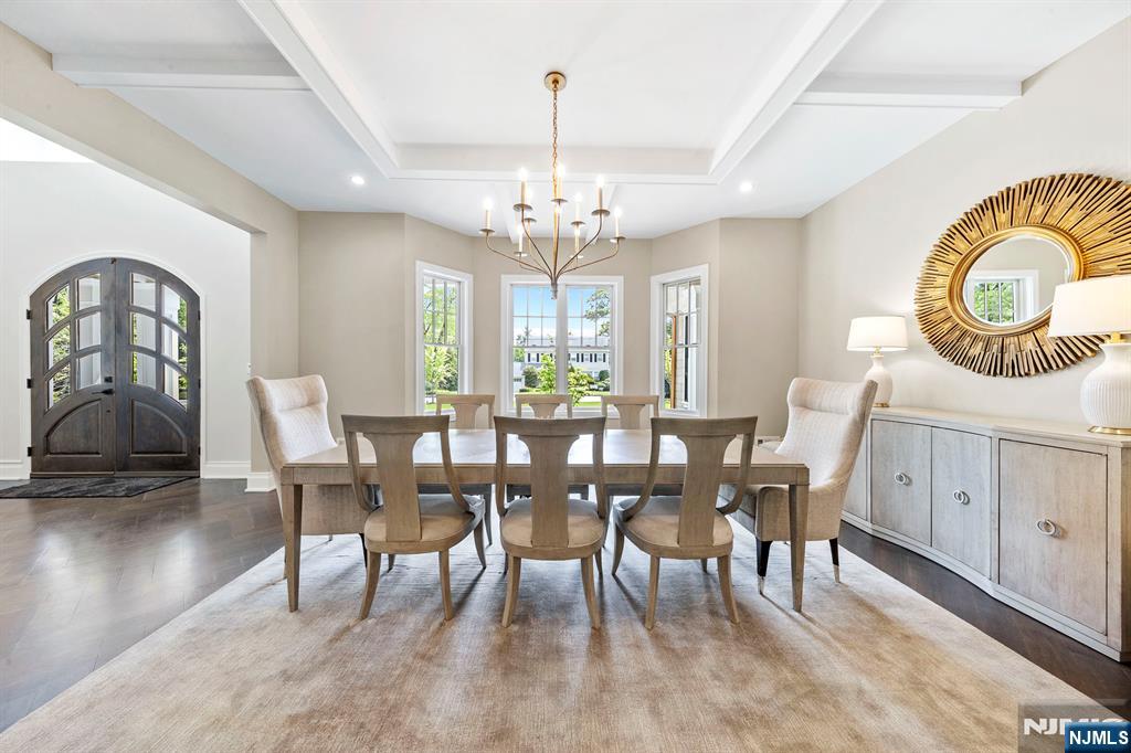 396 Knollwood Road Ridgewood, NJ 07450 - Photo 20 of 50 a view of a dining room with furniture window and wooden floor