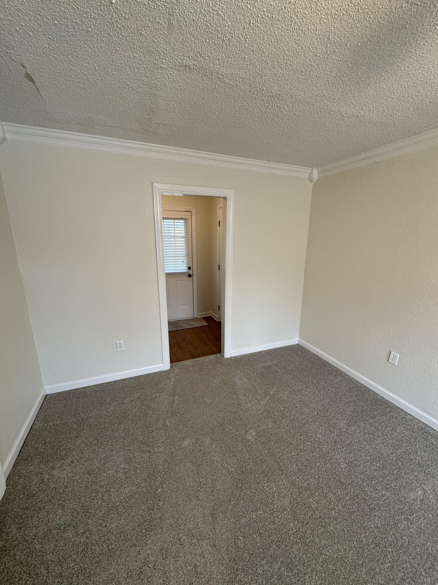 2823 Elmore Park Road Bartlett, TN 38134 - Photo 12 of 22 Spare room featuring crown molding, carpet, and a textured ceiling