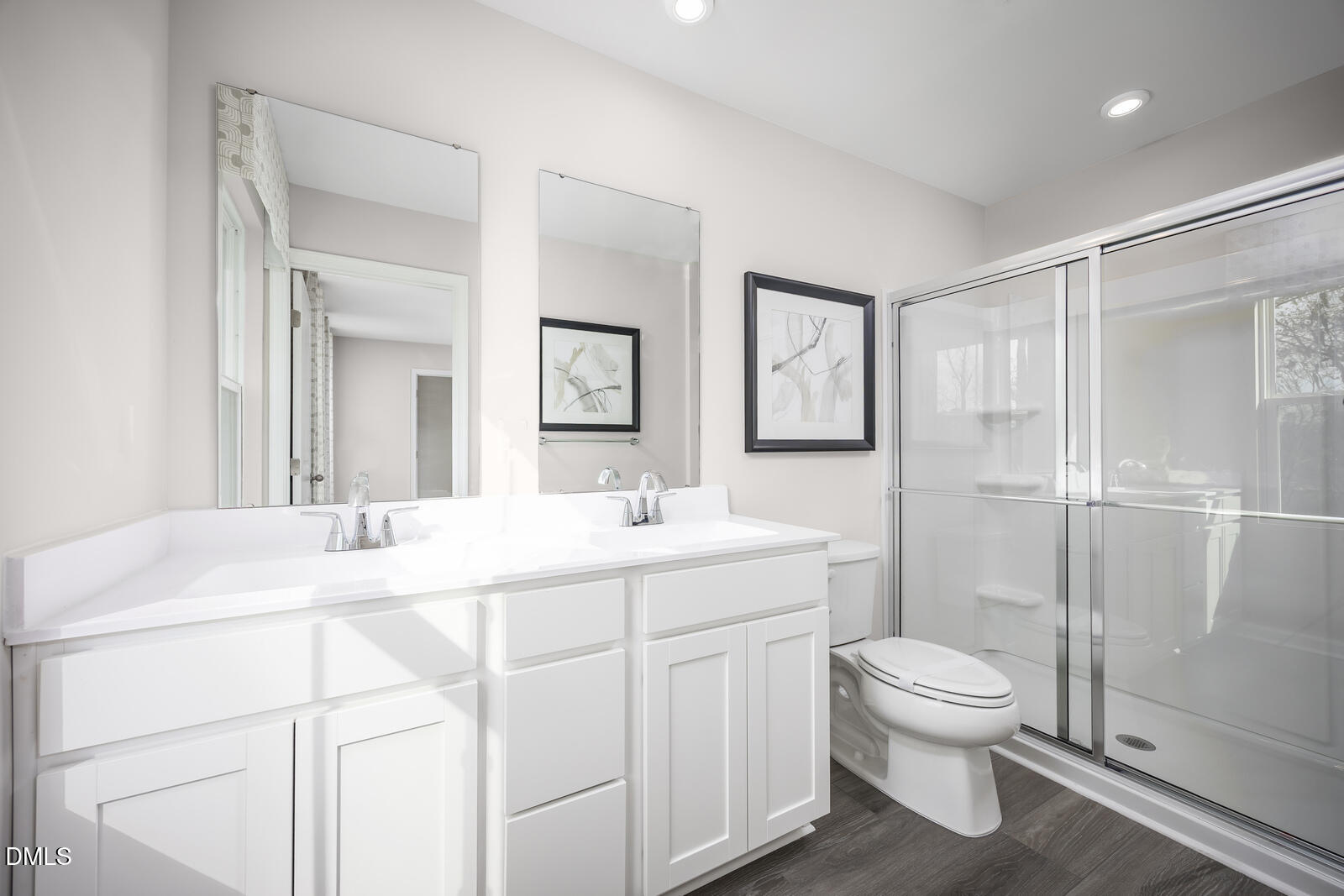 128 Cavalier Rider Run Wendell, NC 27591 - Photo 11 of 21 a bathroom with a sink toilet vanity and shower