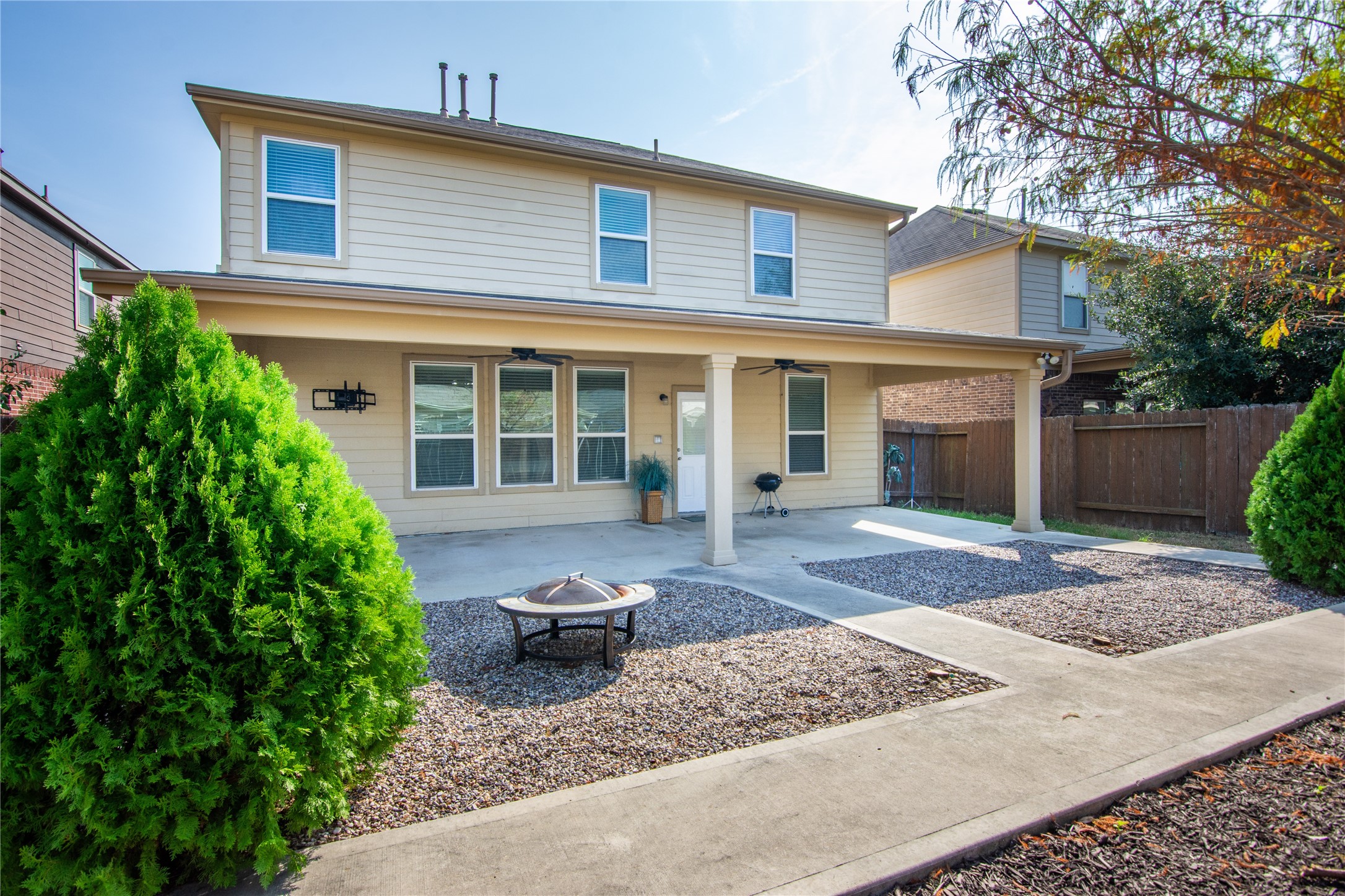 15007 Holland Grove Court Cypress, TX 77433 - Photo 27 of 28 a front view of a house with garden