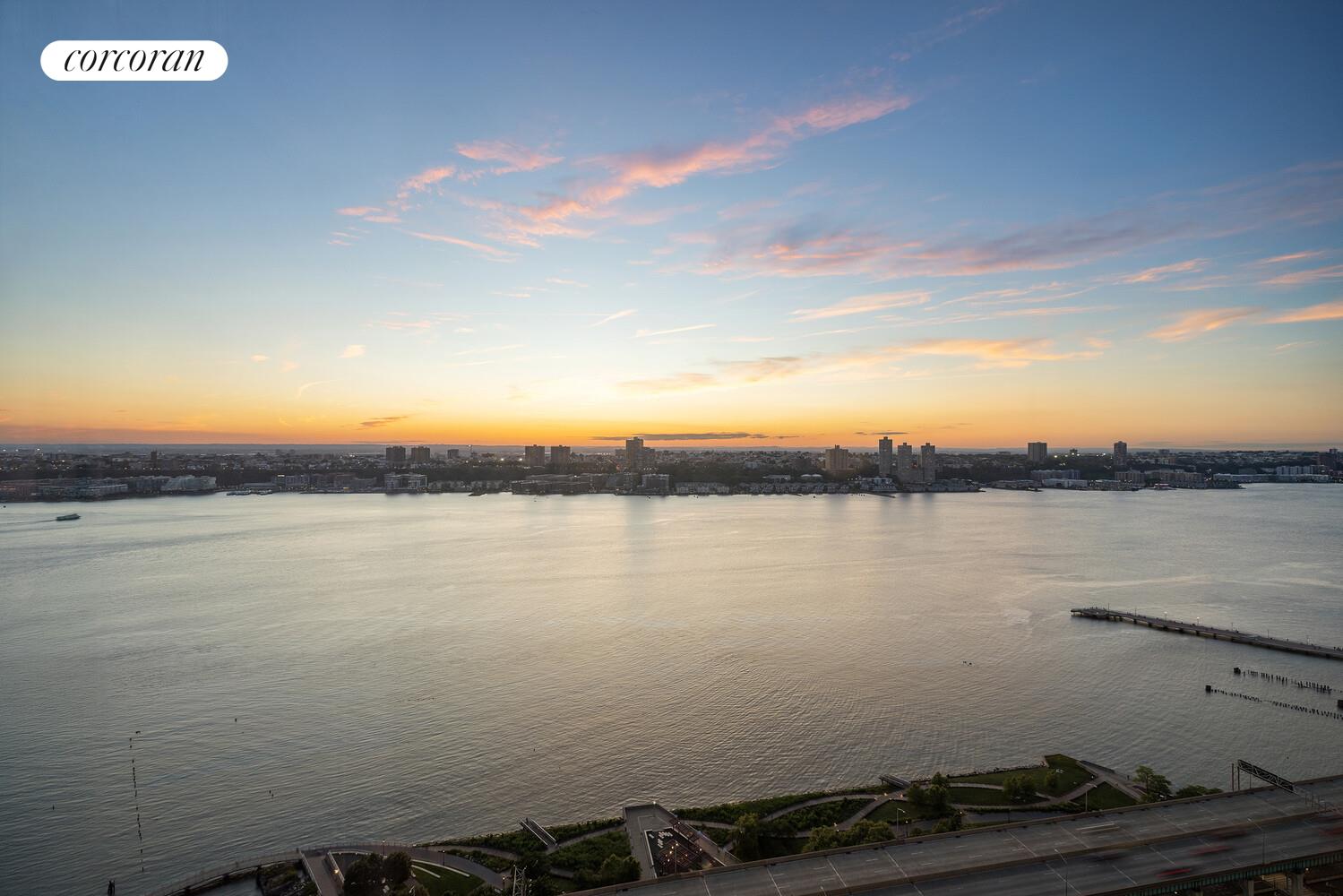 80 Riverside Boulevard, Unit 36B Manhattan, NY 10069 - Photo 18 of 25 a view of a lake with outside space