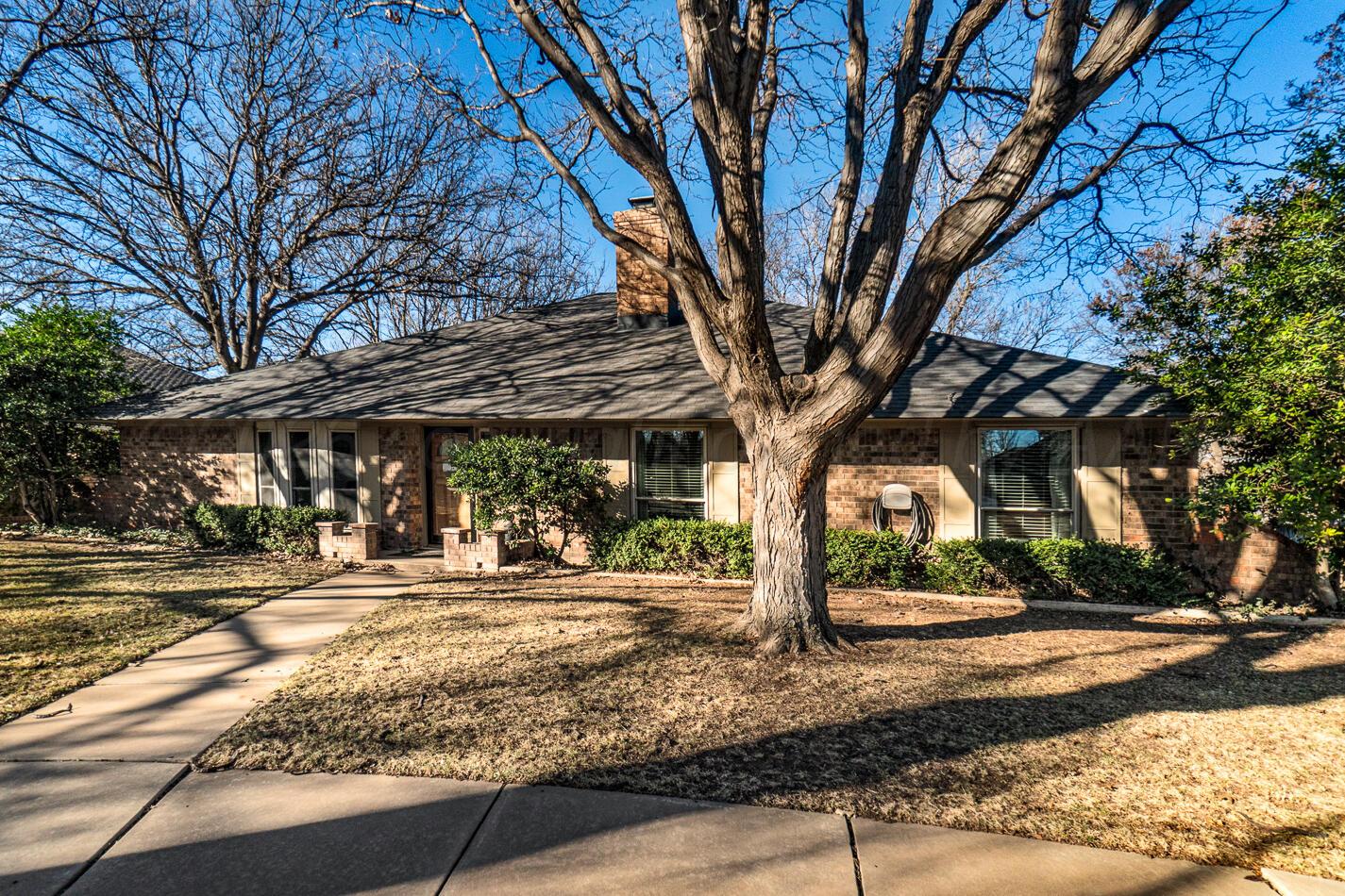 6405 Ridgewood Drive Amarillo, TX 79109 - Photo 24 of 25 a tree in the middle of a yard