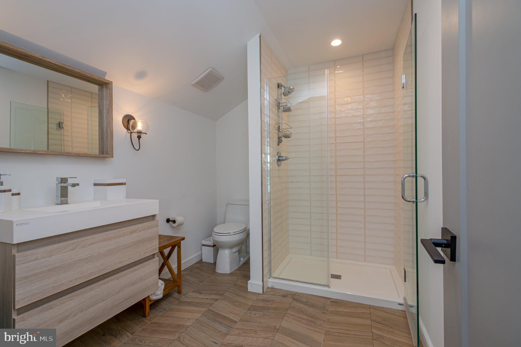1267 Stuart Road Princeton, NJ 08540 - Photo 25 of 40 Modern bathroom with sleek design.