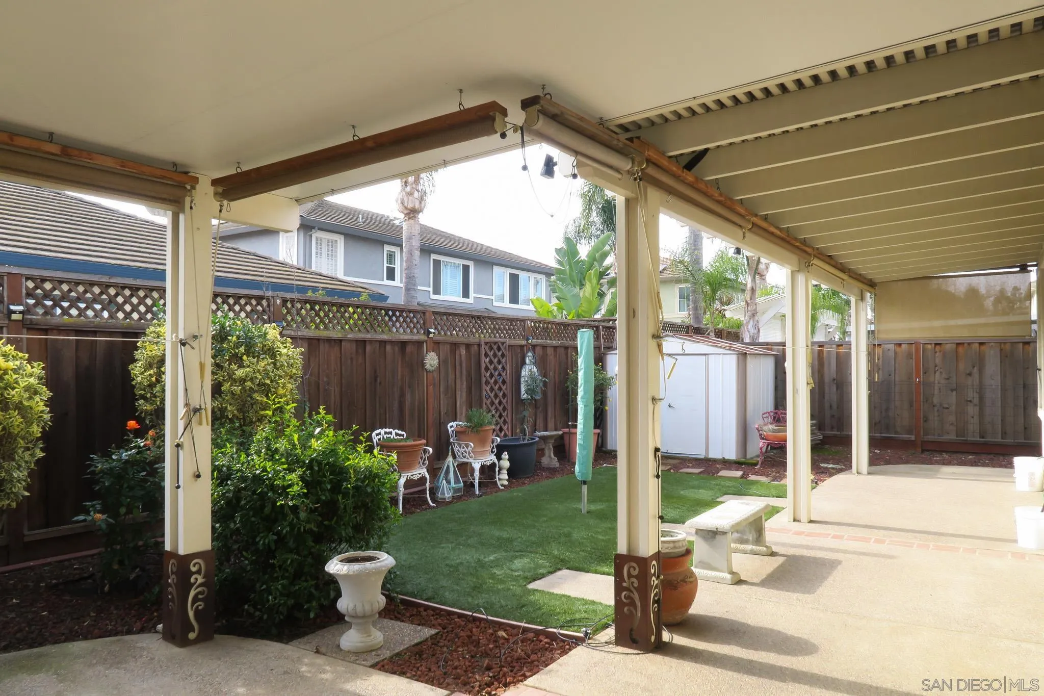 1220 Exeter Way Brentwood, CA 94513 - Photo 13 of 33 a view of a porch with furniture and garden