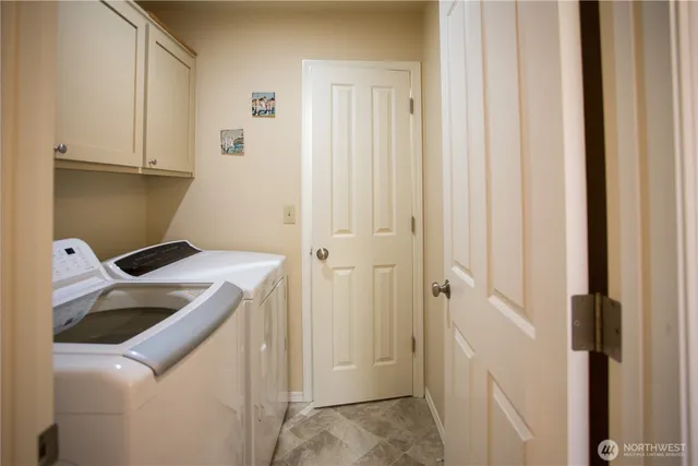 a view of storage and utility room