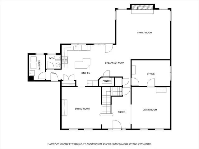 a picture of floor plan