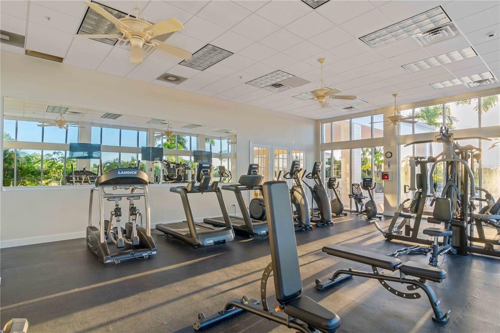 8409 Placida Road, Unit 405 Placida, FL 33946 - Photo 63 of 77 a view of a room with gym equipment
