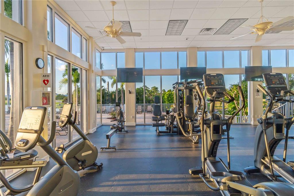 8409 Placida Road, Unit 405 Placida, FL 33946 - Photo 65 of 77 a view of a room with gym equipment