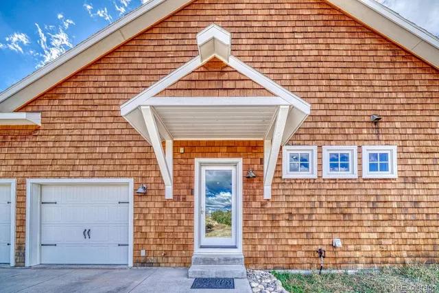 a view of entrance of the building